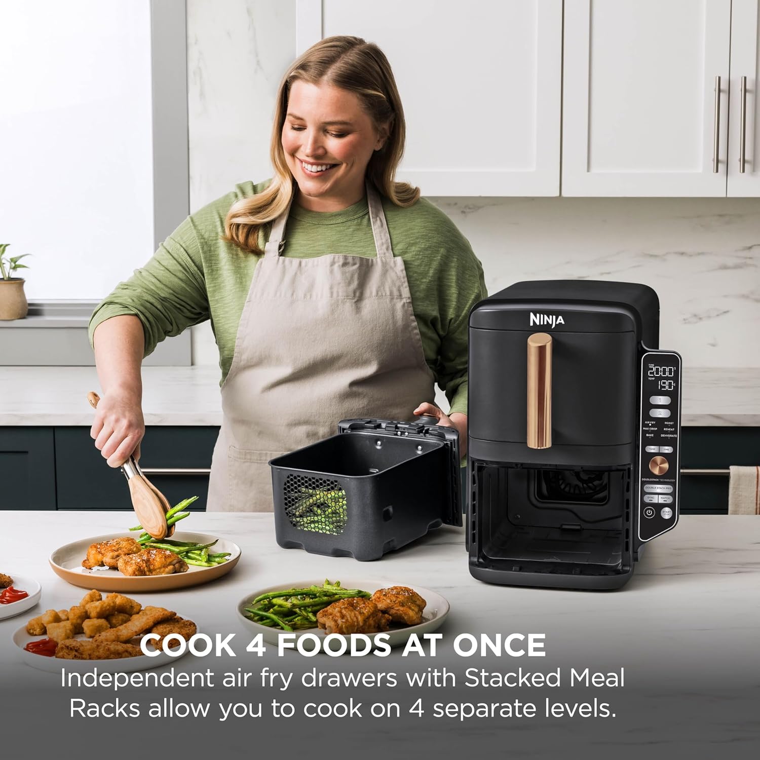 Kuumaõhufritüür Ninja Double Stack XL SL400 (9.5L) - Pilt 4