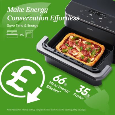 Kuumaõhufritüür Cosori Dual Blaze TwinFry TF101S (10L) - Pilt 6