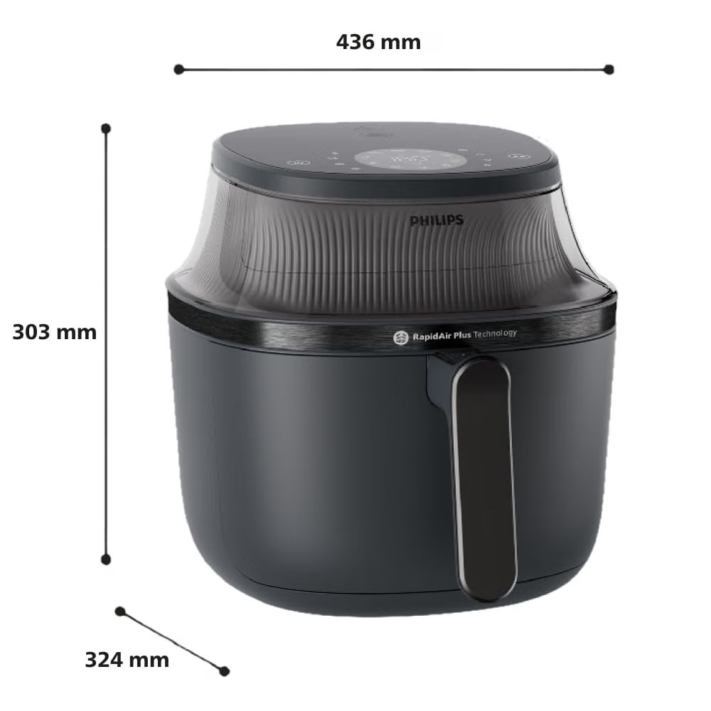 Kuumaõhufritüür Philips 3000 Series NA330 (6.2L) - Pilt 5