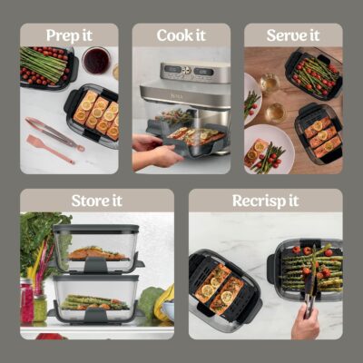 Kuumaõhufritüür Ninja CRISPi DualZone 7.6L - Pilt 13